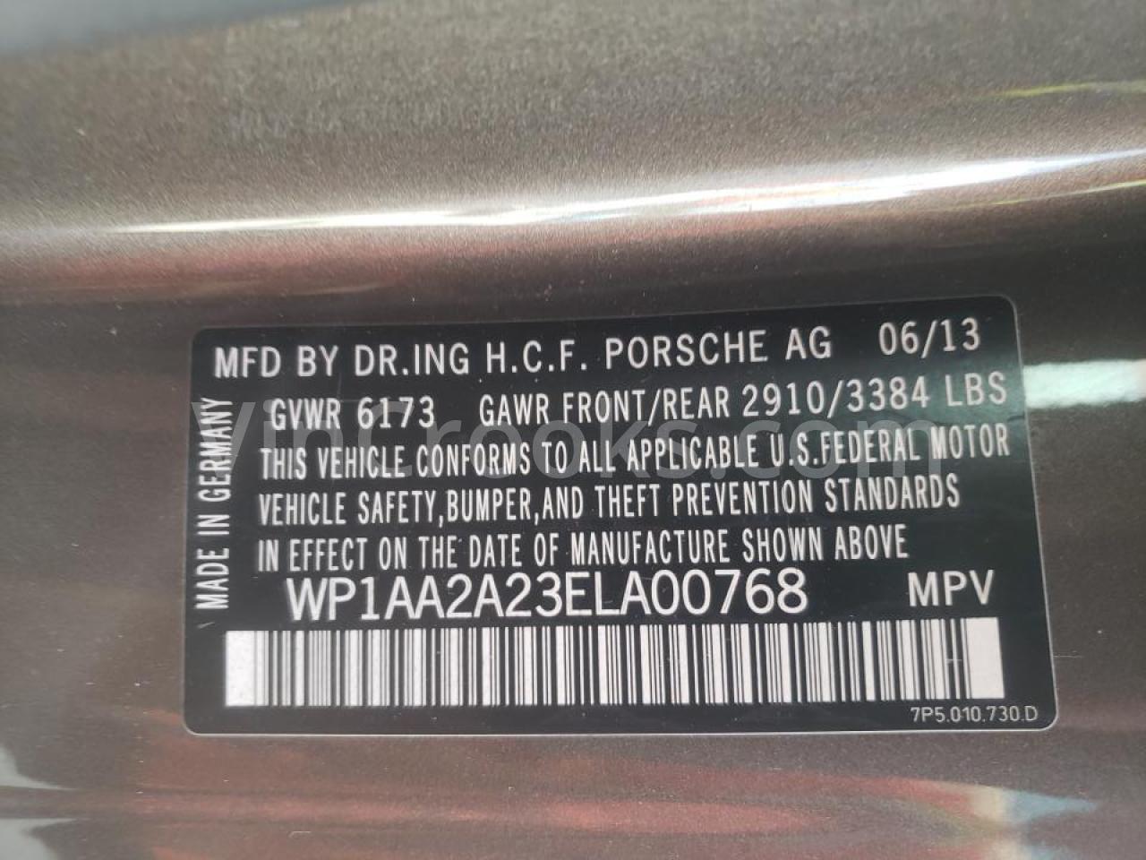 WP1AA2A23ELA00768