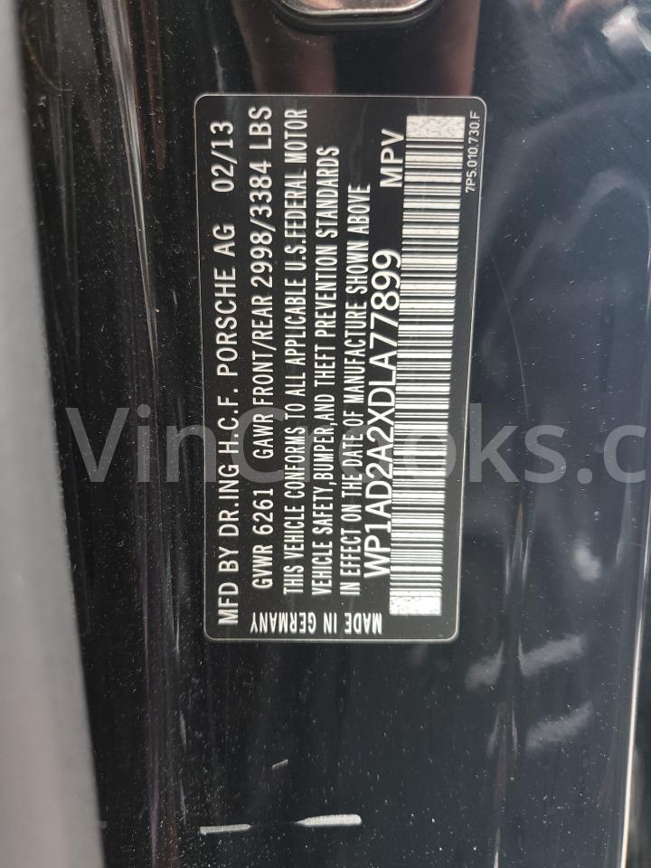 WP1AD2A2XDLA77899