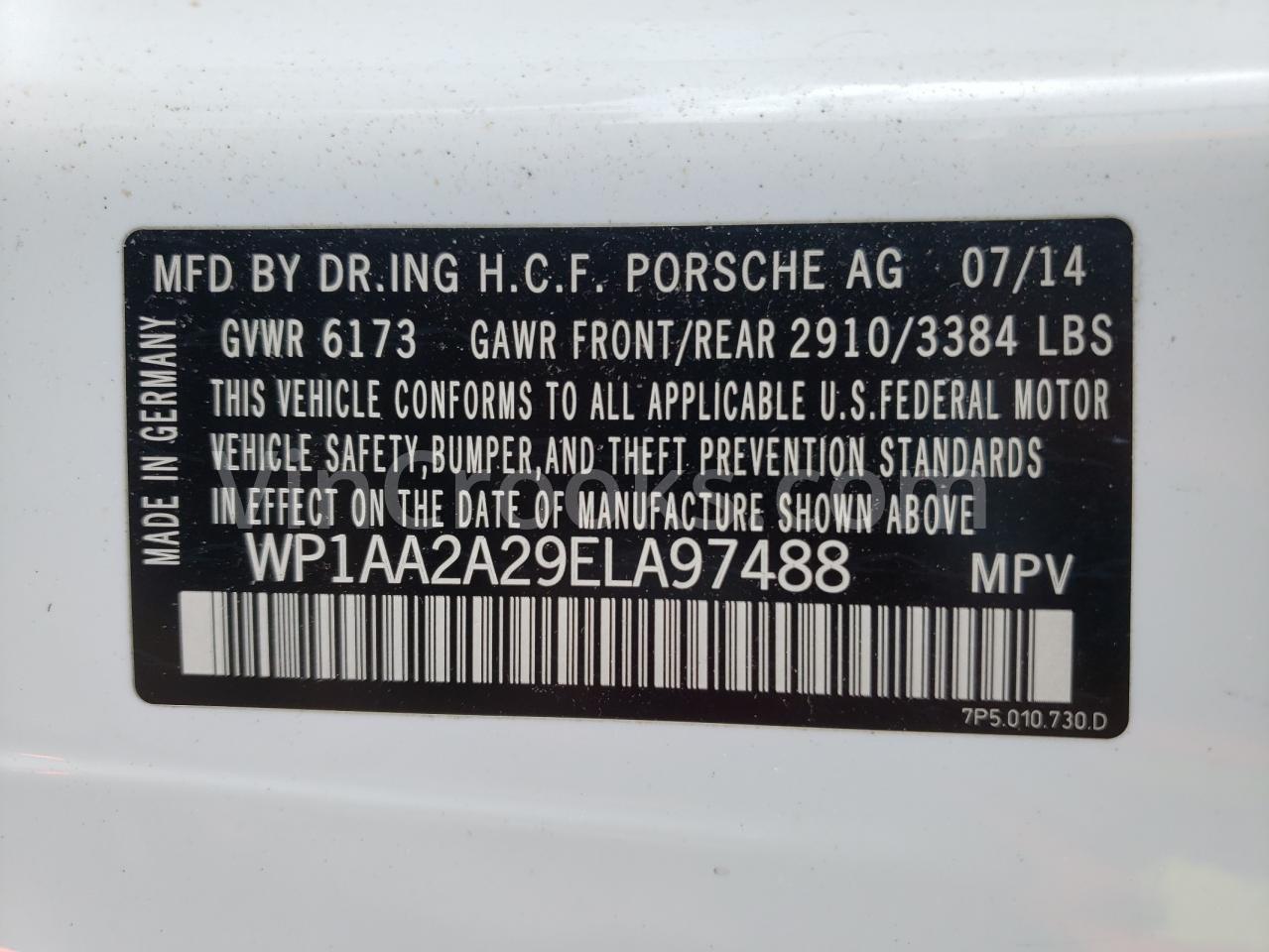 WP1AA2A29ELA97488
