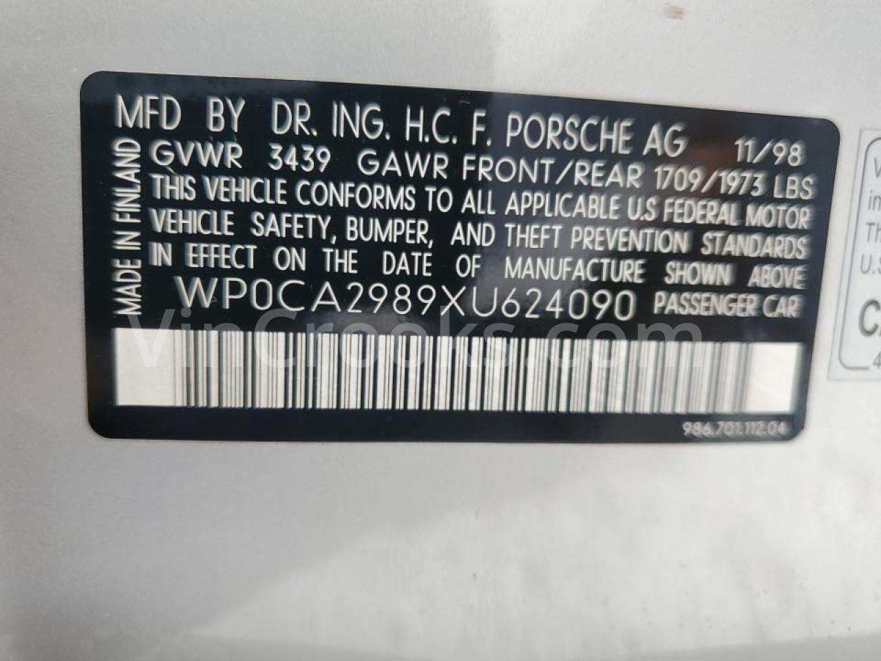 WP0CA2989XU624090