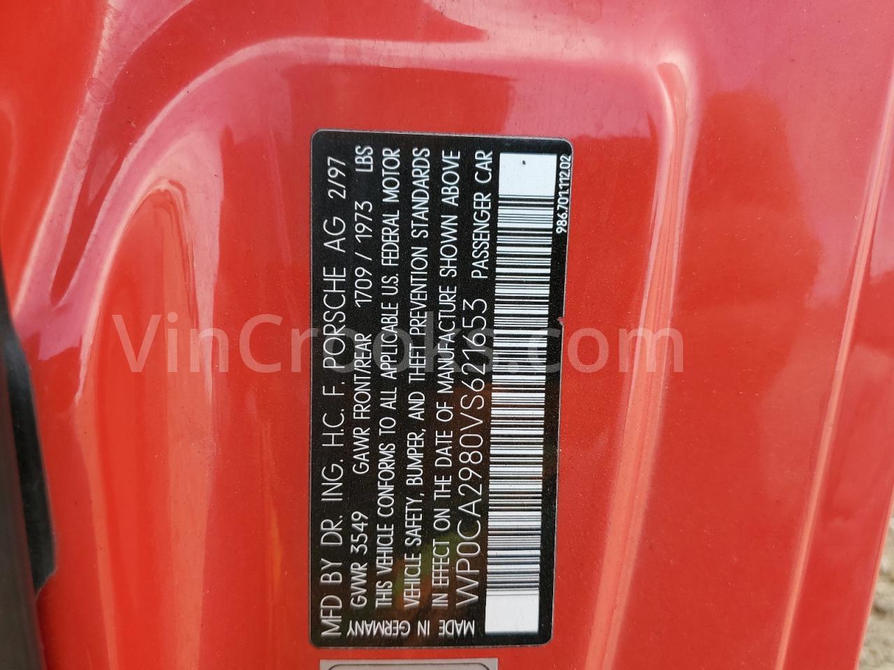 WP0CA2980VS621653