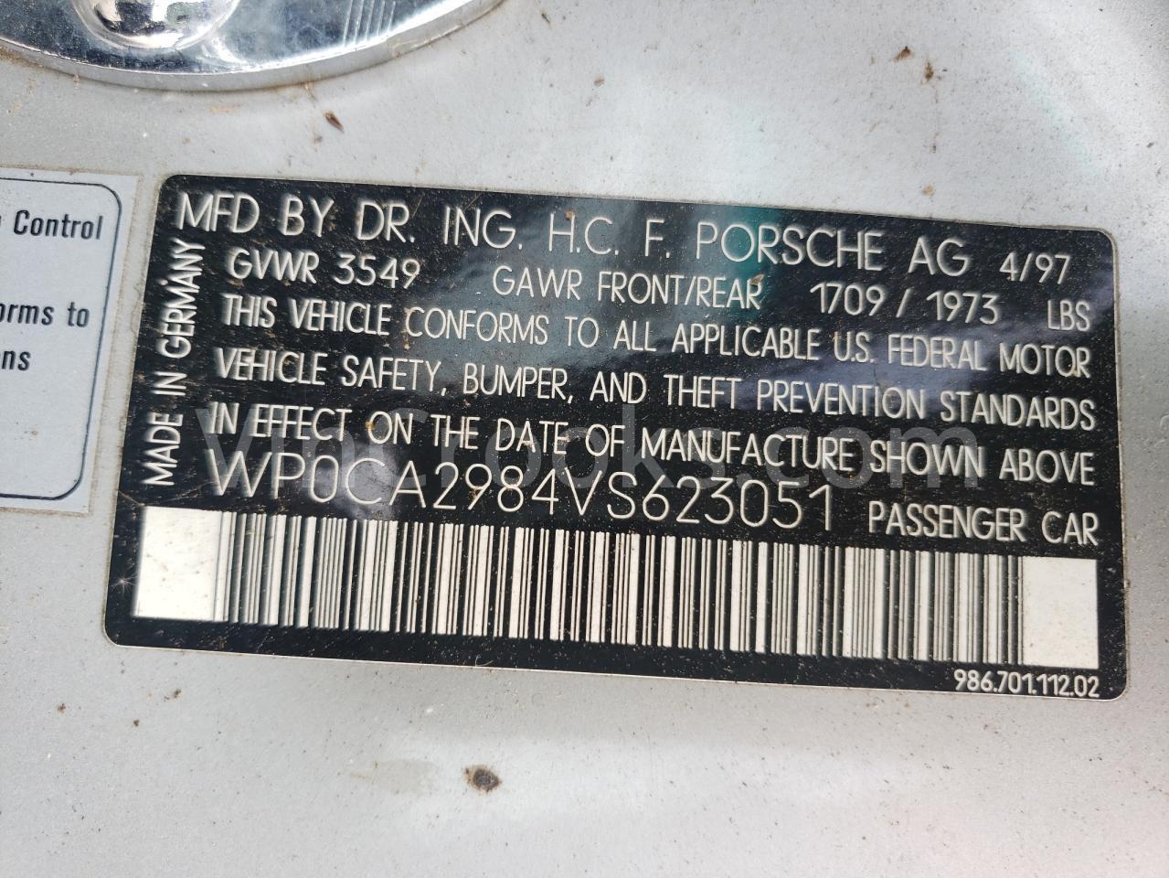 WP0CA2984VS623051