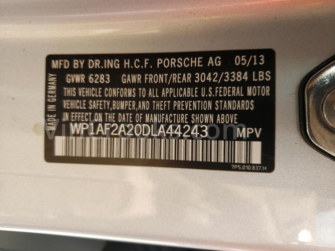 WP1AF2A20DLA44243