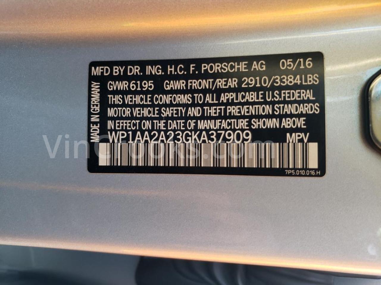 WP1AA2A23GKA37909