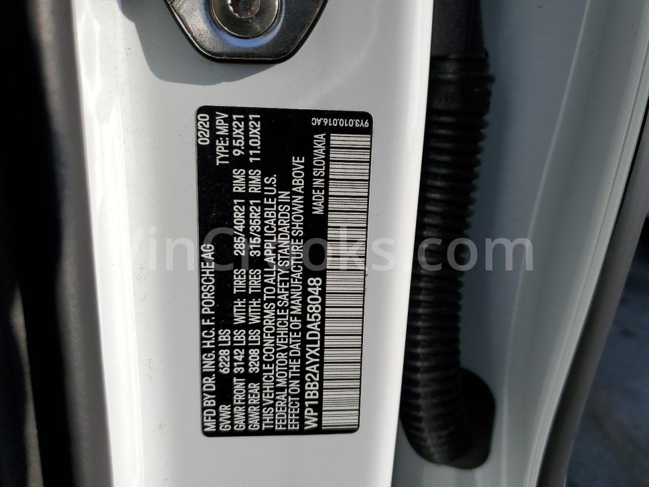 WP1BB2AYXLDA58048
