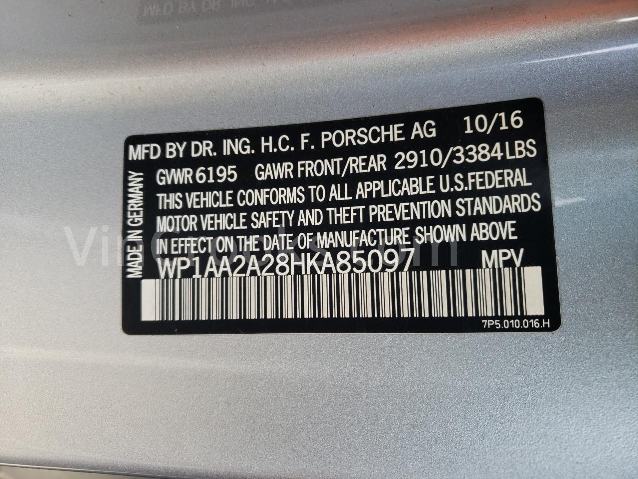 WP1AA2A28HKA85097