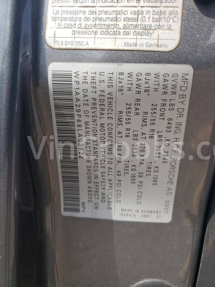 WP1AA29P68LA03622
