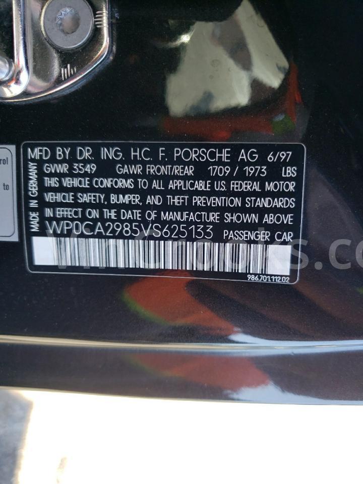 WP0CA2985VS625133