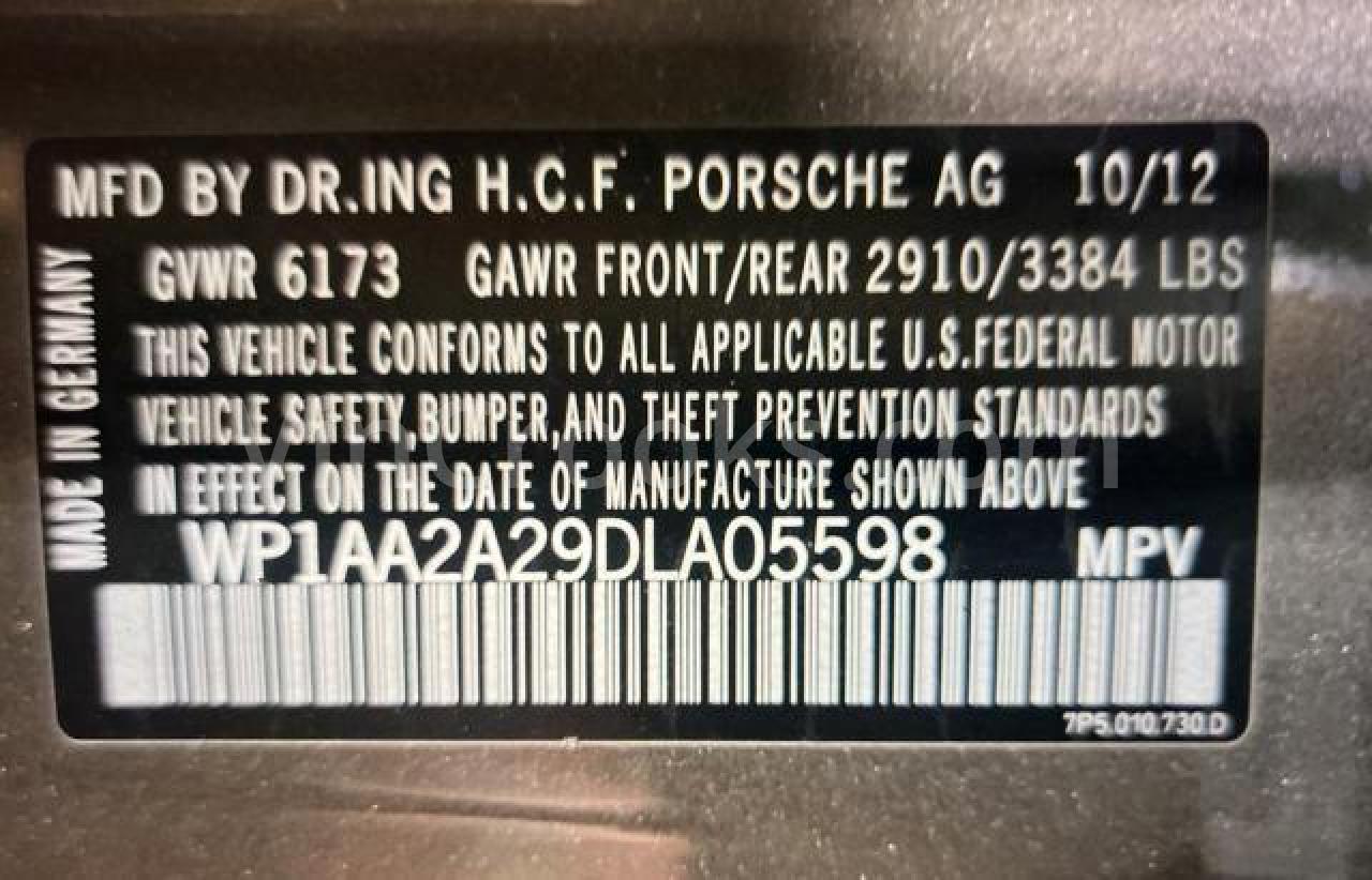 WP1AA2A29DLA05598