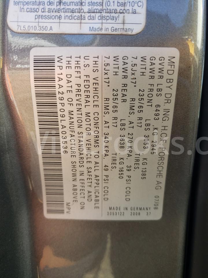 WP1AA29P09LA03536