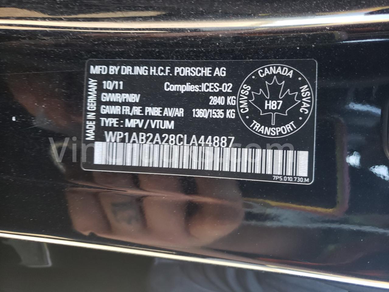 WP1AB2A28CLA44887