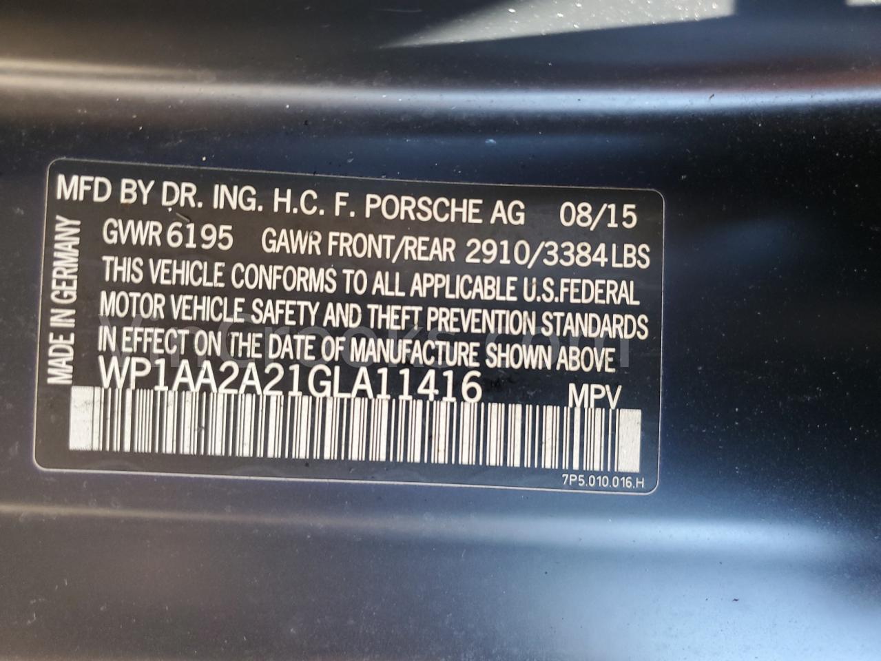 WP1AA2A21GLA11416